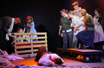 Performing Arts students on stage