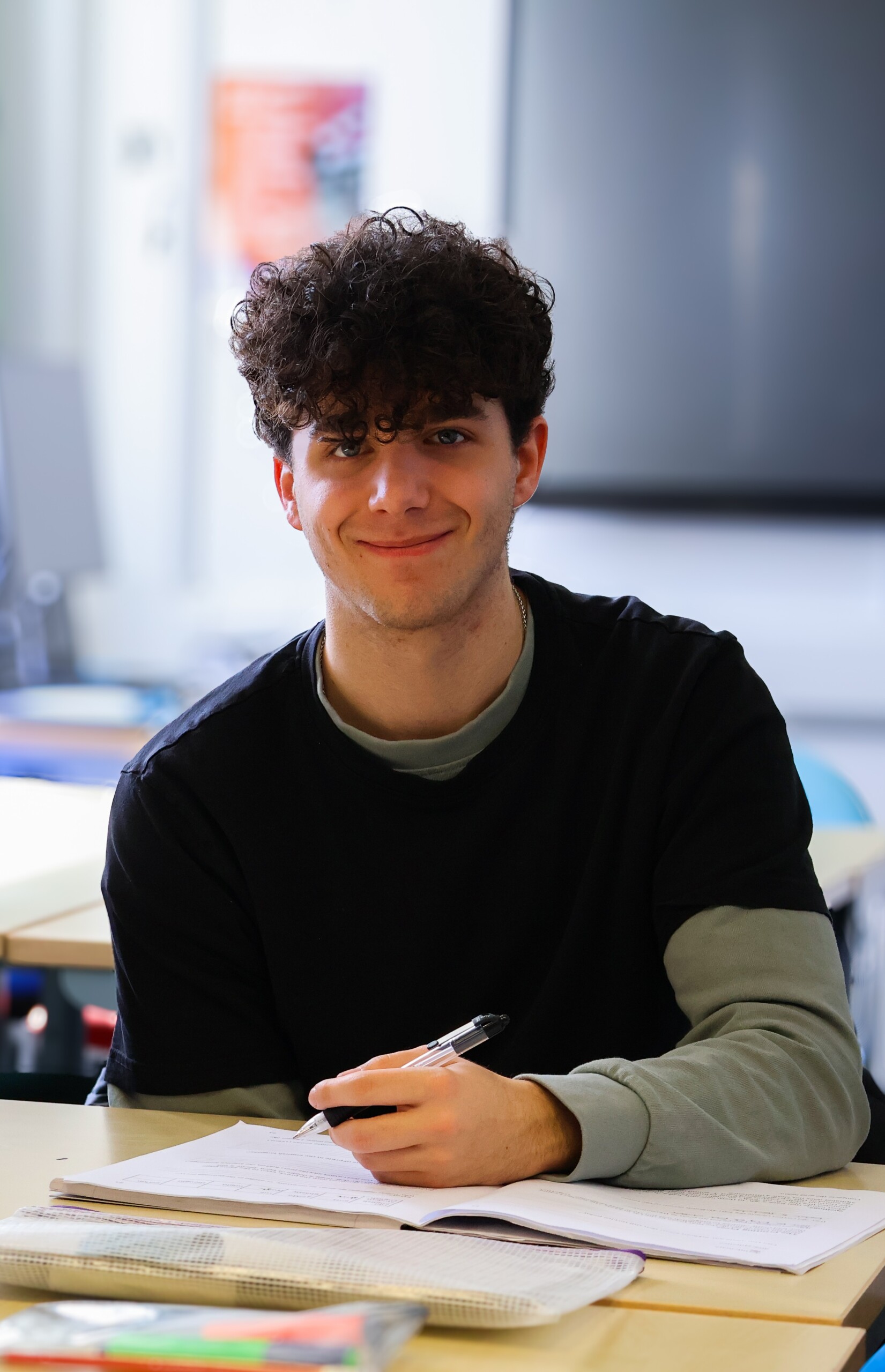 photo of a level student, finley