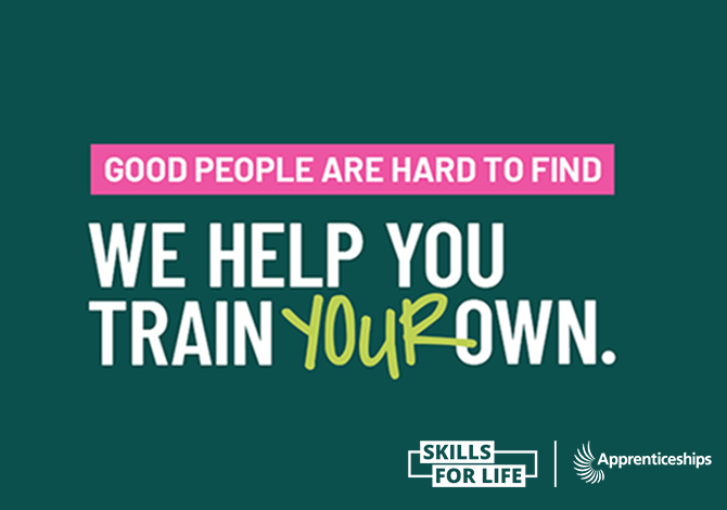Good people are hard to find. We help you train your own.